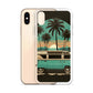 iPhone Case - Teal Beach Camper