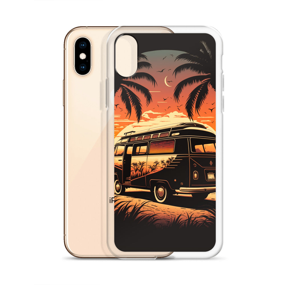 iPhone Case - Sunset Beach Camper