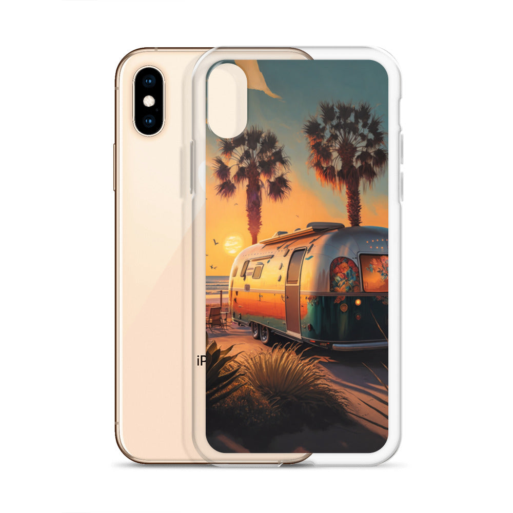 iPhone Case - Sunset Beach Camper