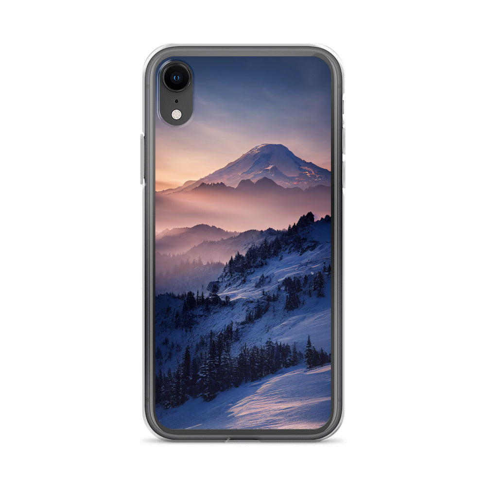 iPhone Case - Misty Rainier Morning