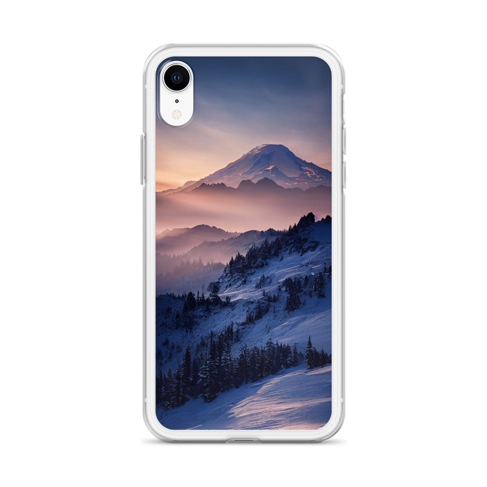 iPhone Case - Misty Rainier Morning