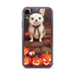 iPhone Case - Halloween Cute Pup with Purple Bow
