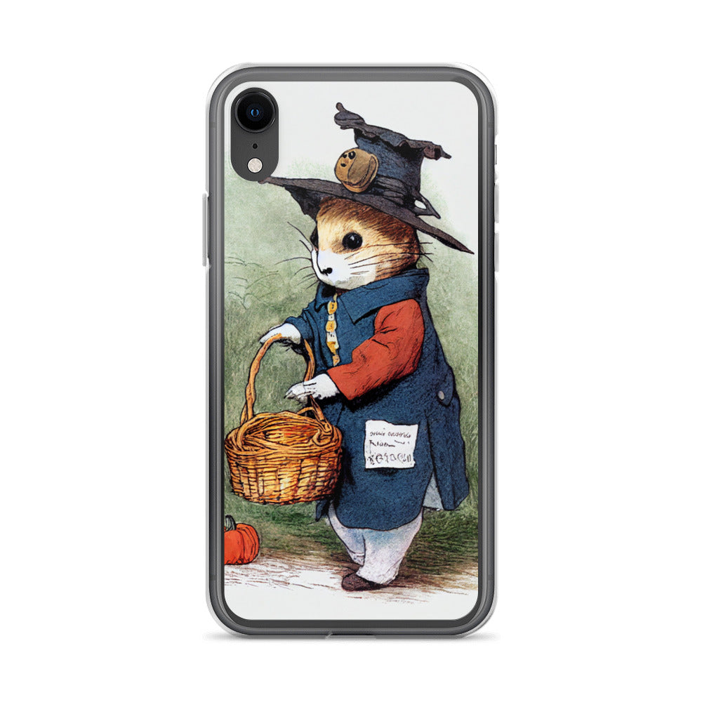 iPhone Case - Vintage Rabbit Halloween Basket