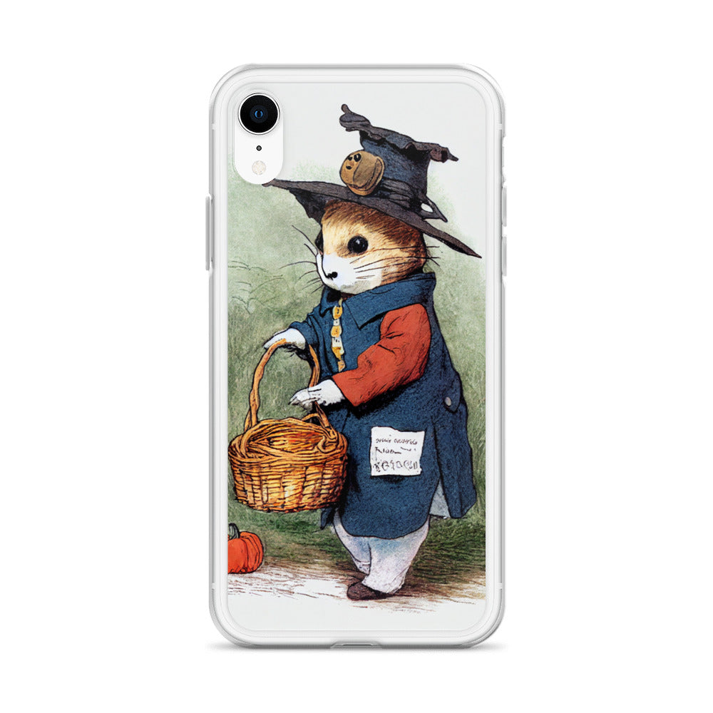 iPhone Case - Vintage Rabbit Halloween Basket