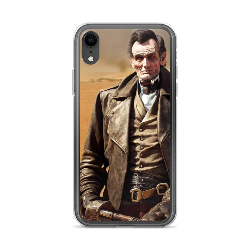 iPhone Case - Abe Lincoln Desert Gunslinger