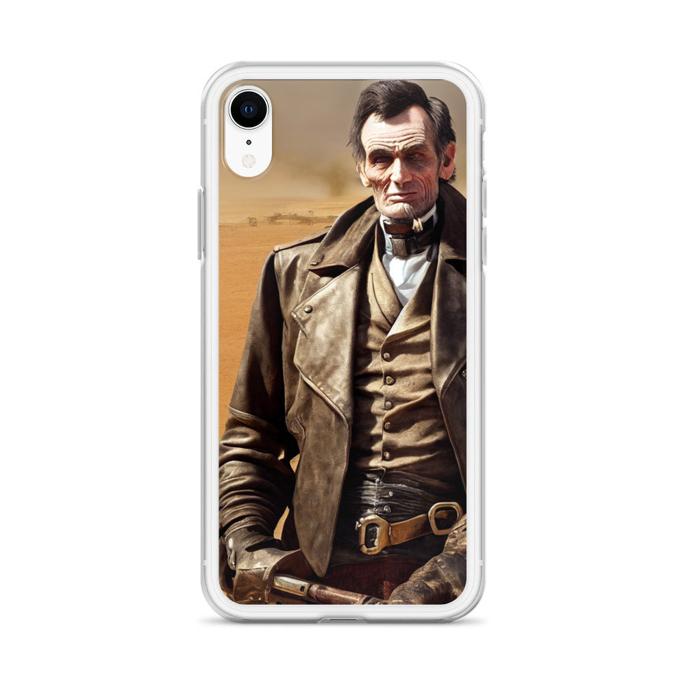 iPhone Case - Abe Lincoln Desert Gunslinger