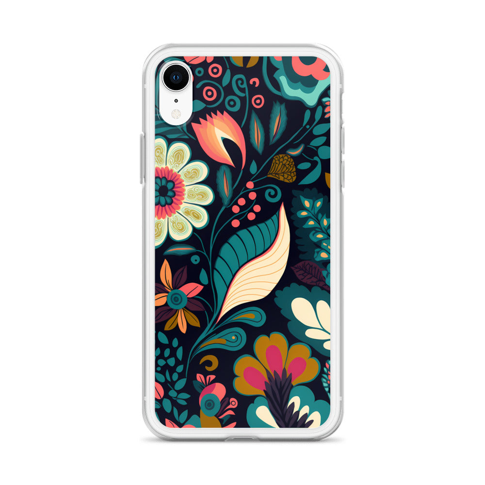 iPhone Case - Neon Floral