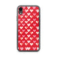 iPhone Case - Red and Pink Hearts