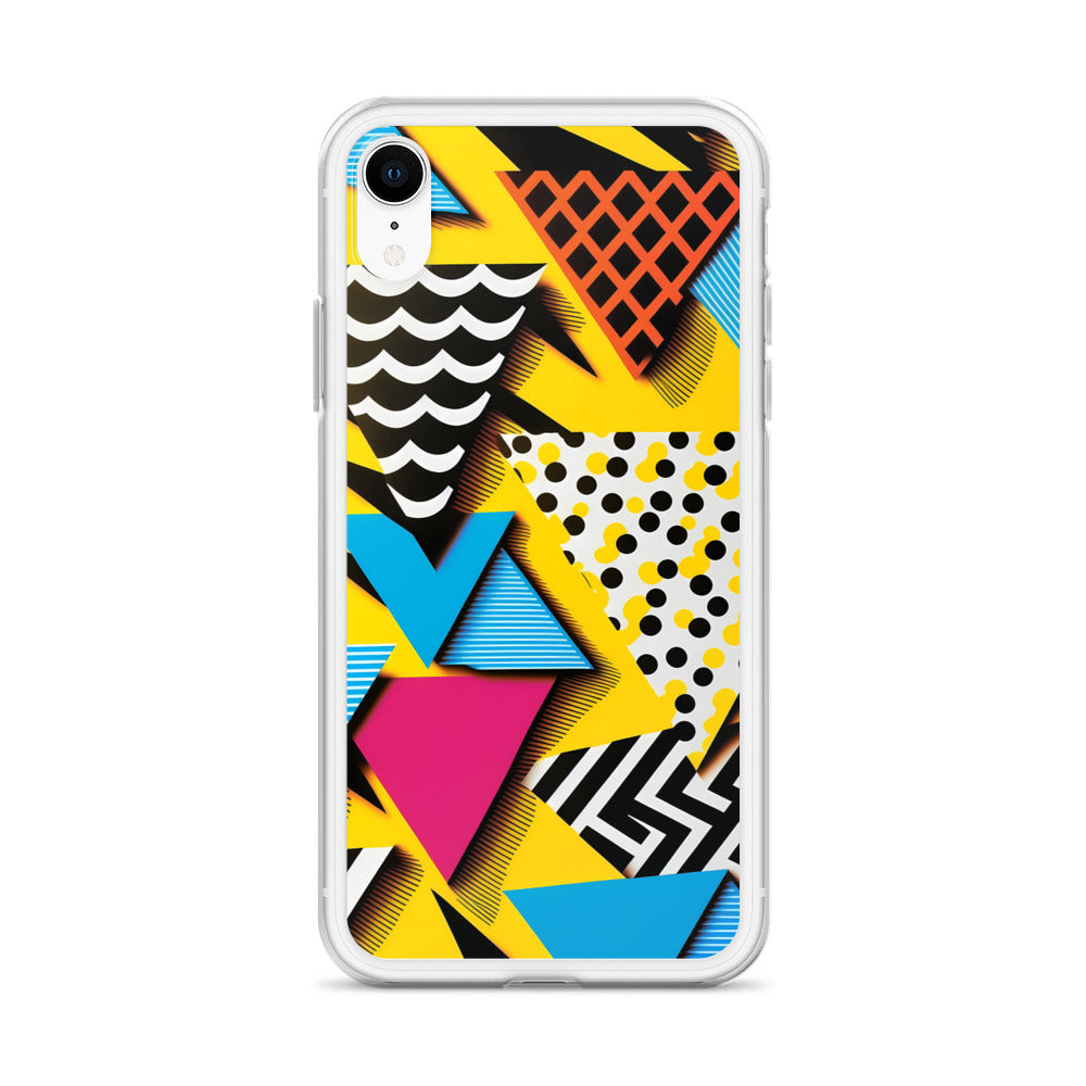 iPhone Case - Bright 80s Pattern