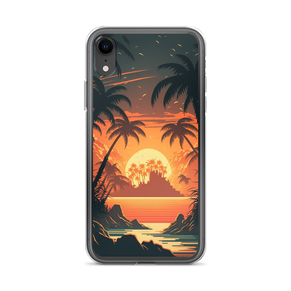 iPhone Case - Palm Island Sunset