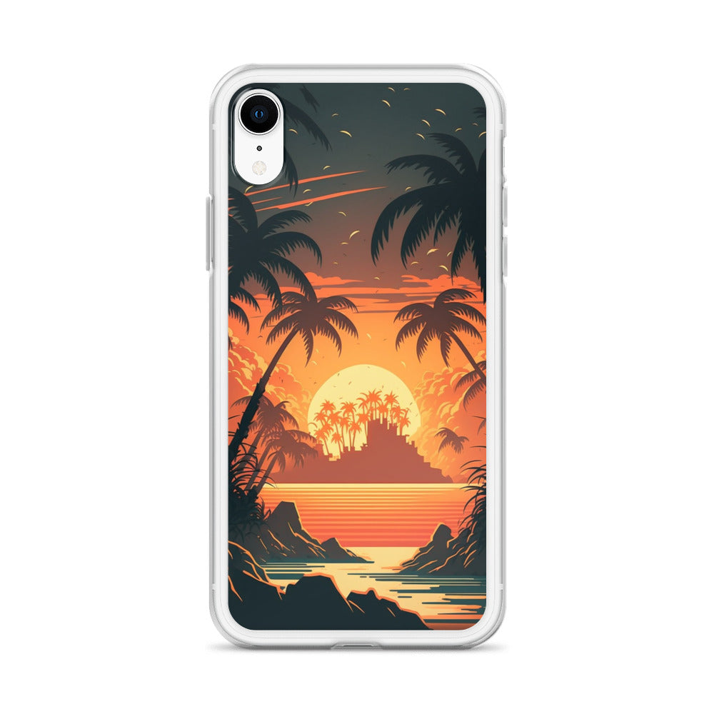 iPhone Case - Palm Island Sunset