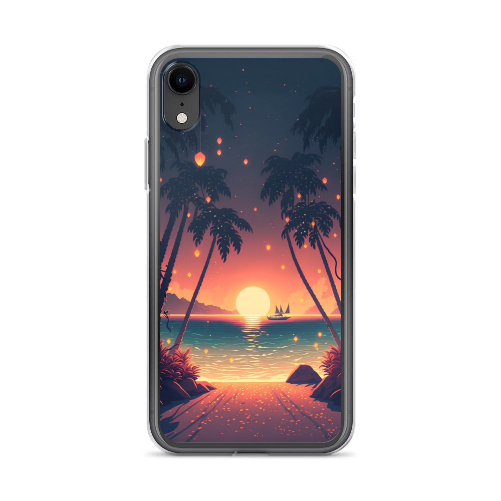iPhone Case - Dancing Lights at Sunset