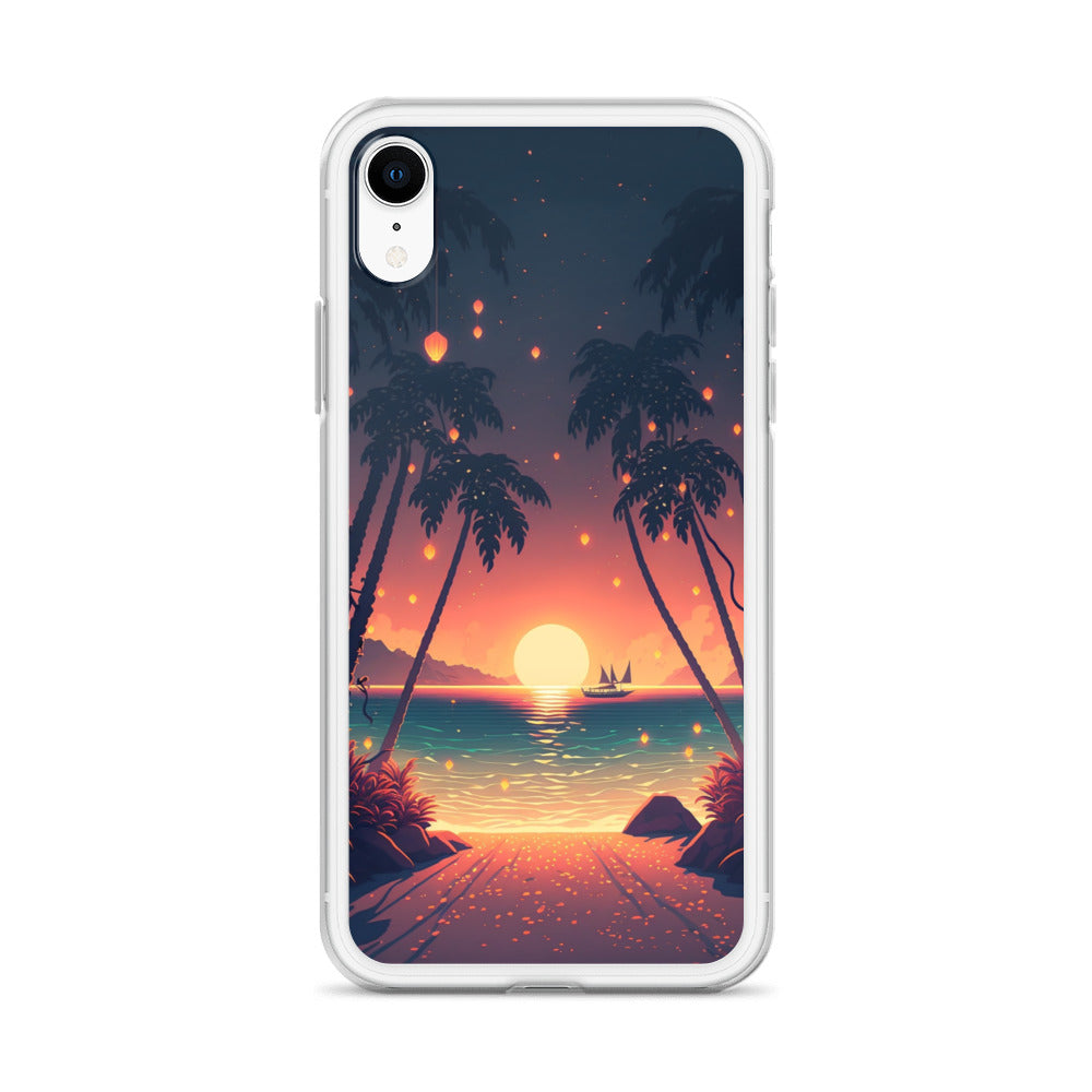 iPhone Case - Dancing Lights at Sunset