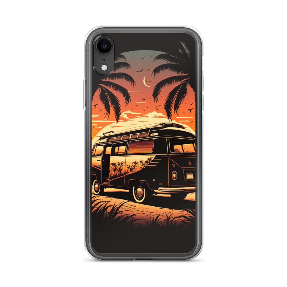 iPhone Case - Sunset Beach Camper