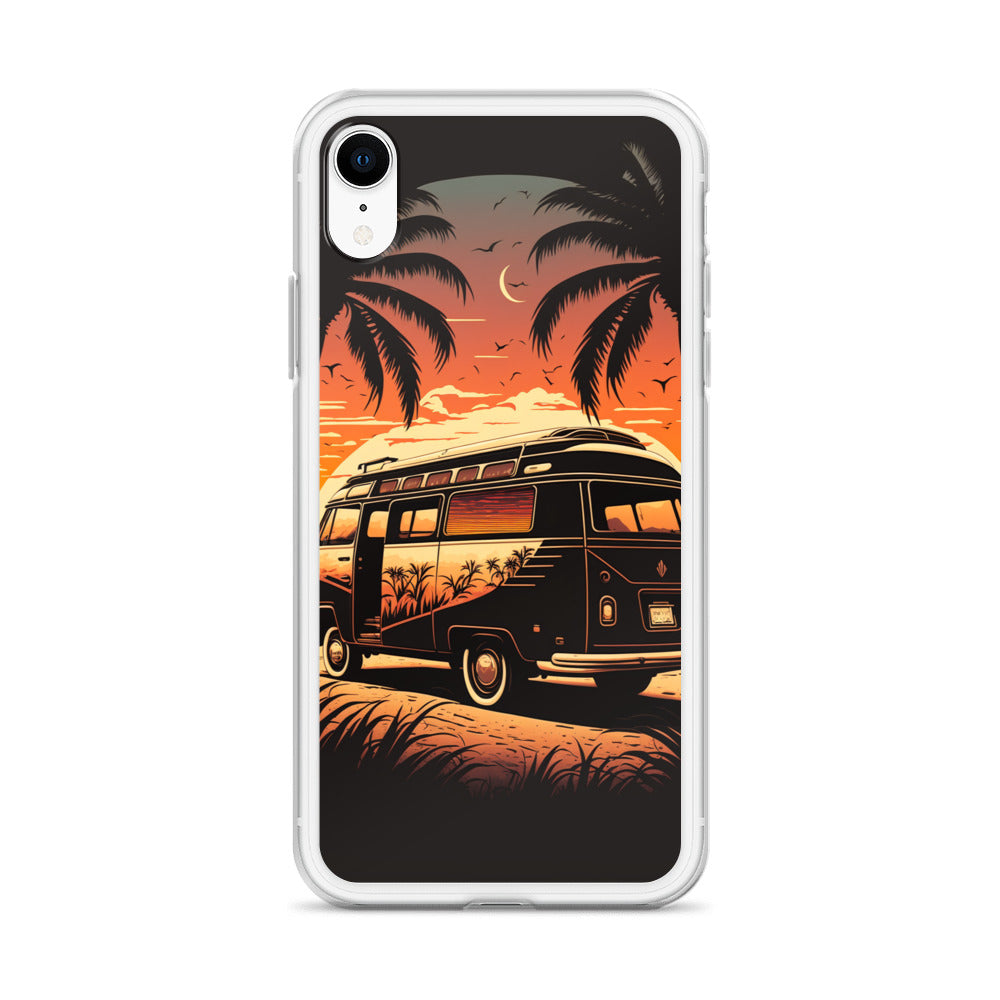 iPhone Case - Sunset Beach Camper