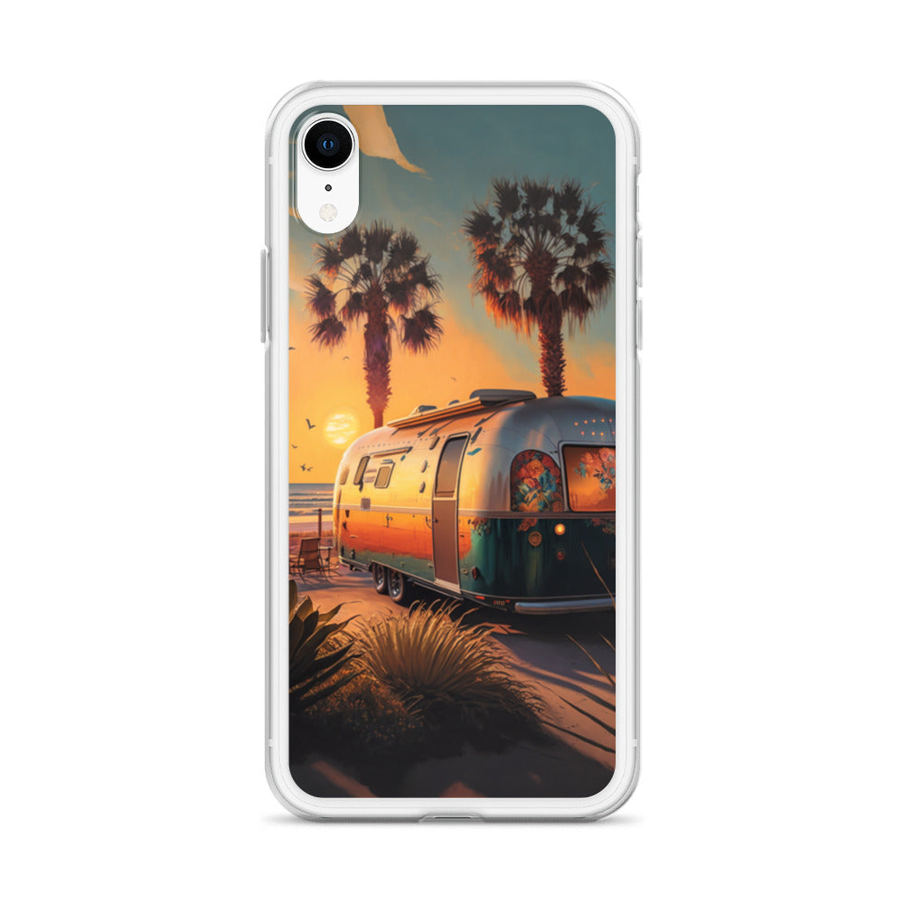 iPhone Case - Sunset Beach Camper