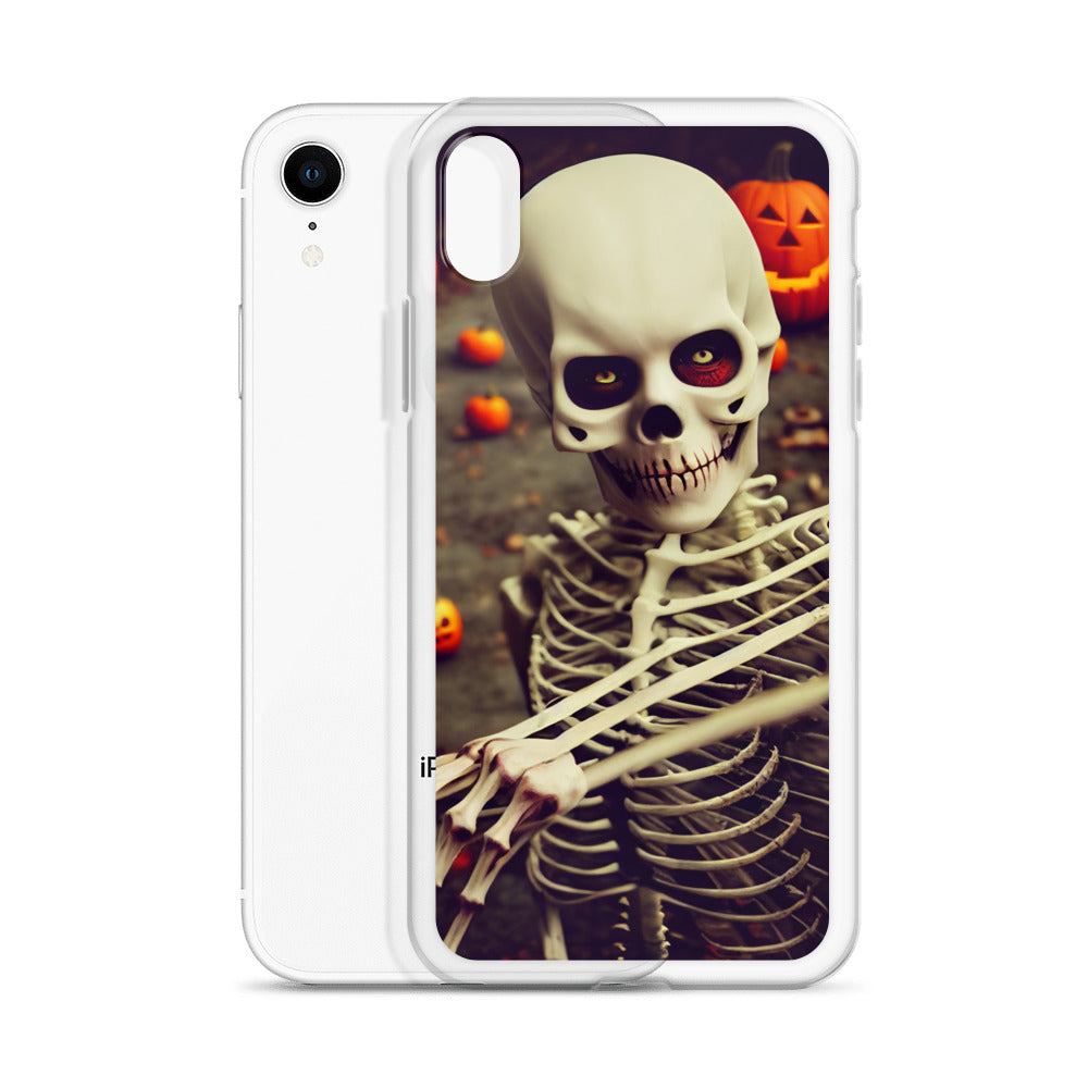 iPhone Case - Halloween Scary Skeleton