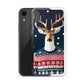 iPhone Case - Christmas Sweater Deer