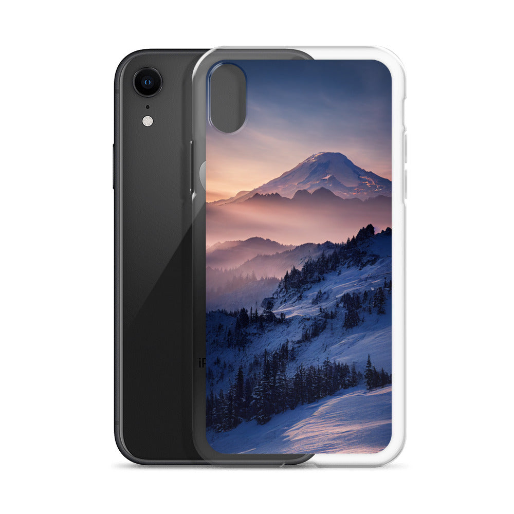 iPhone Case - Misty Rainier Morning