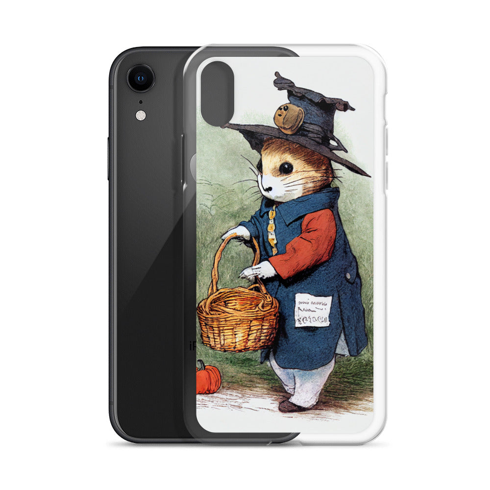 iPhone Case - Vintage Rabbit Halloween Basket