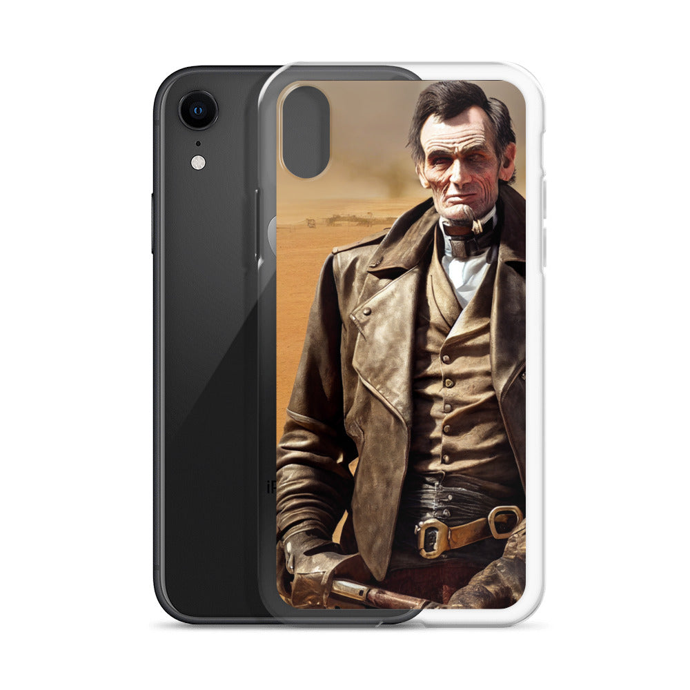 iPhone Case - Abe Lincoln Desert Gunslinger