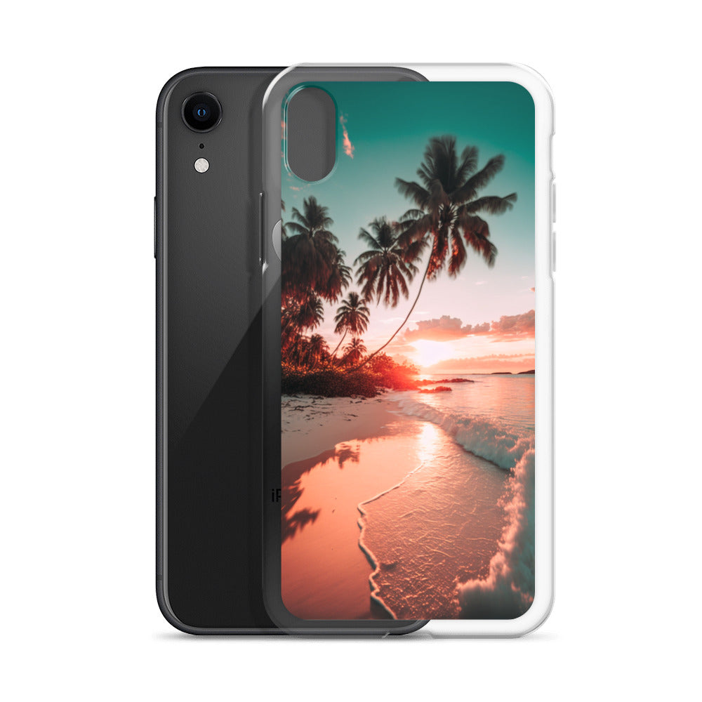 iPhone Case - Beach Life - Palm Trees at Sunset