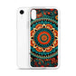 iPhone Case - Orange and Turquoise Mandala