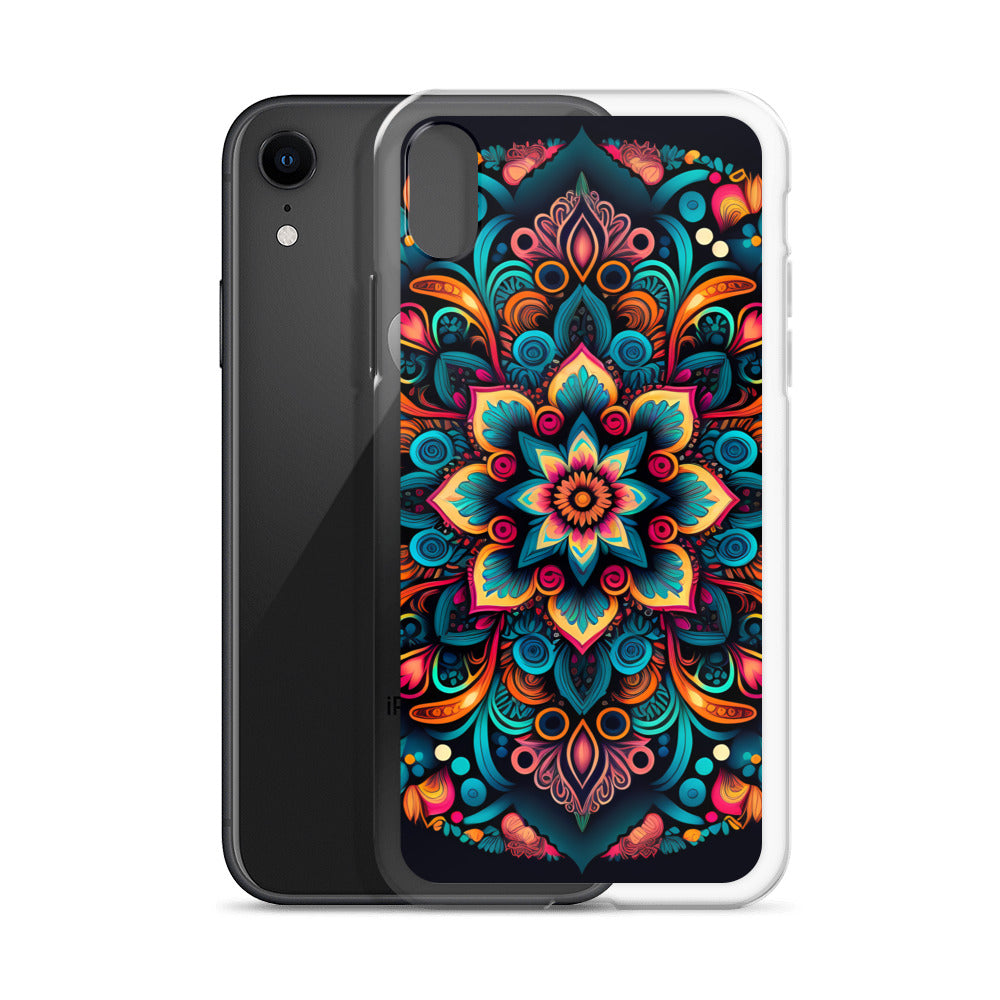 iPhone Case - Neon Mandala