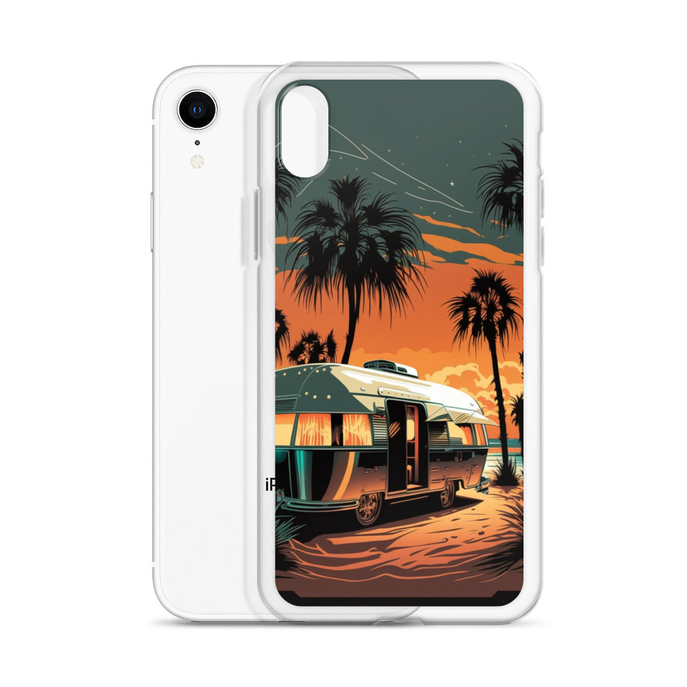 iPhone Case - Silver Beach Camper