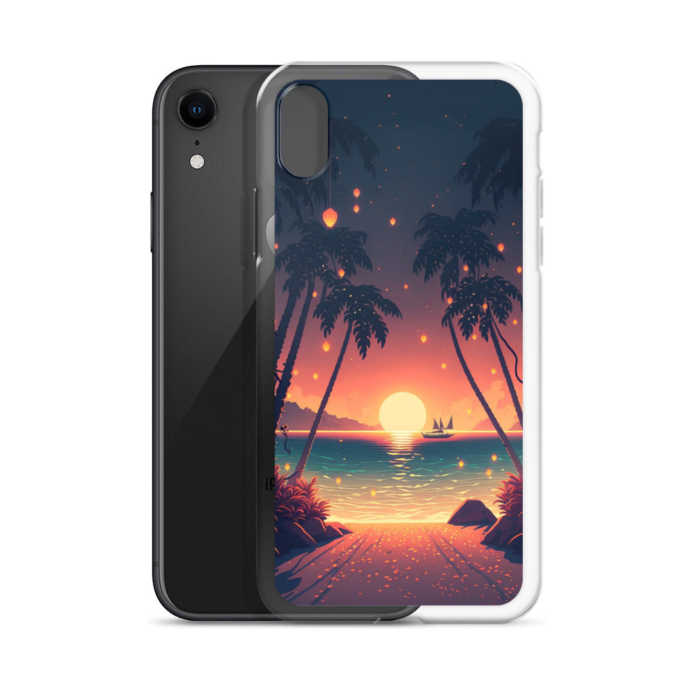 iPhone Case - Dancing Lights at Sunset