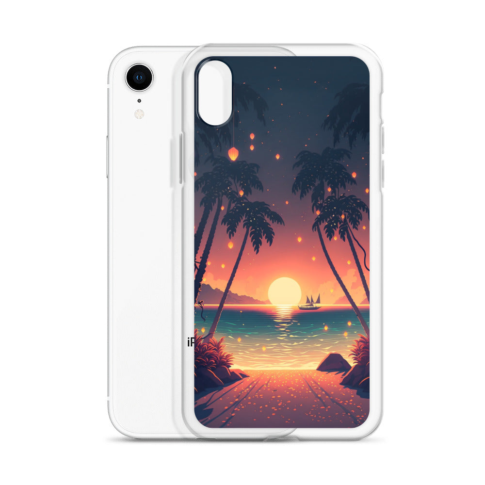 iPhone Case - Dancing Lights at Sunset