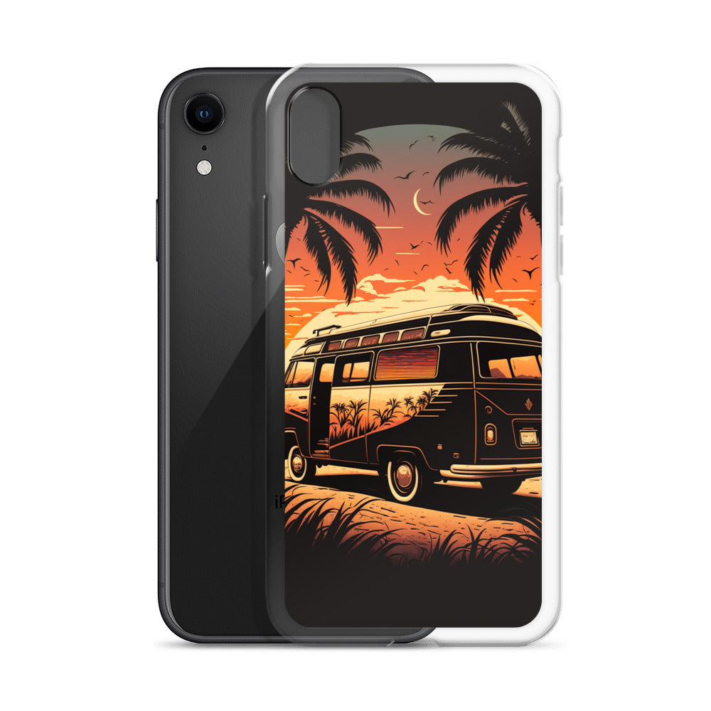 iPhone Case - Sunset Beach Camper