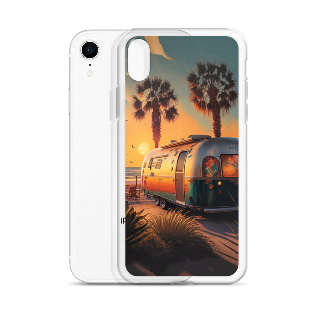 iPhone Case - Sunset Beach Camper