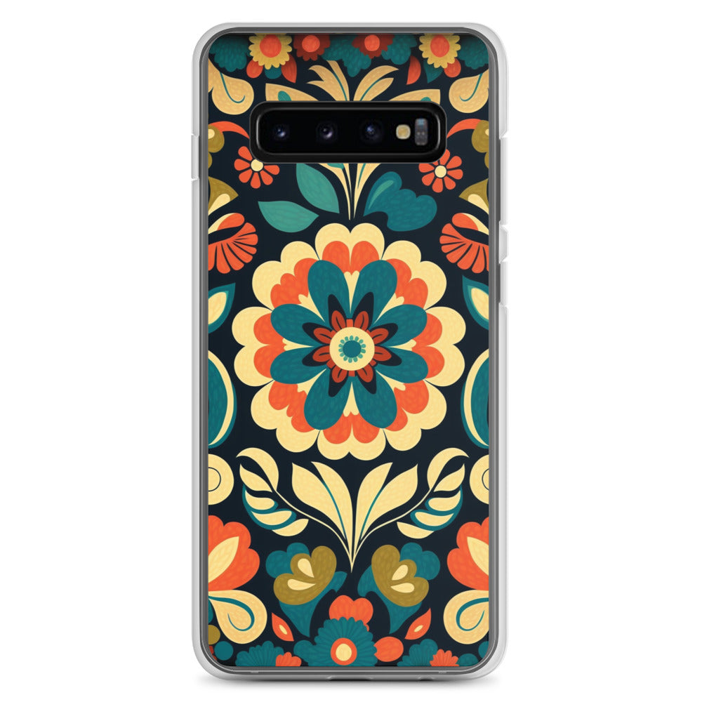 Samsung Case - Bright Floral Pattern