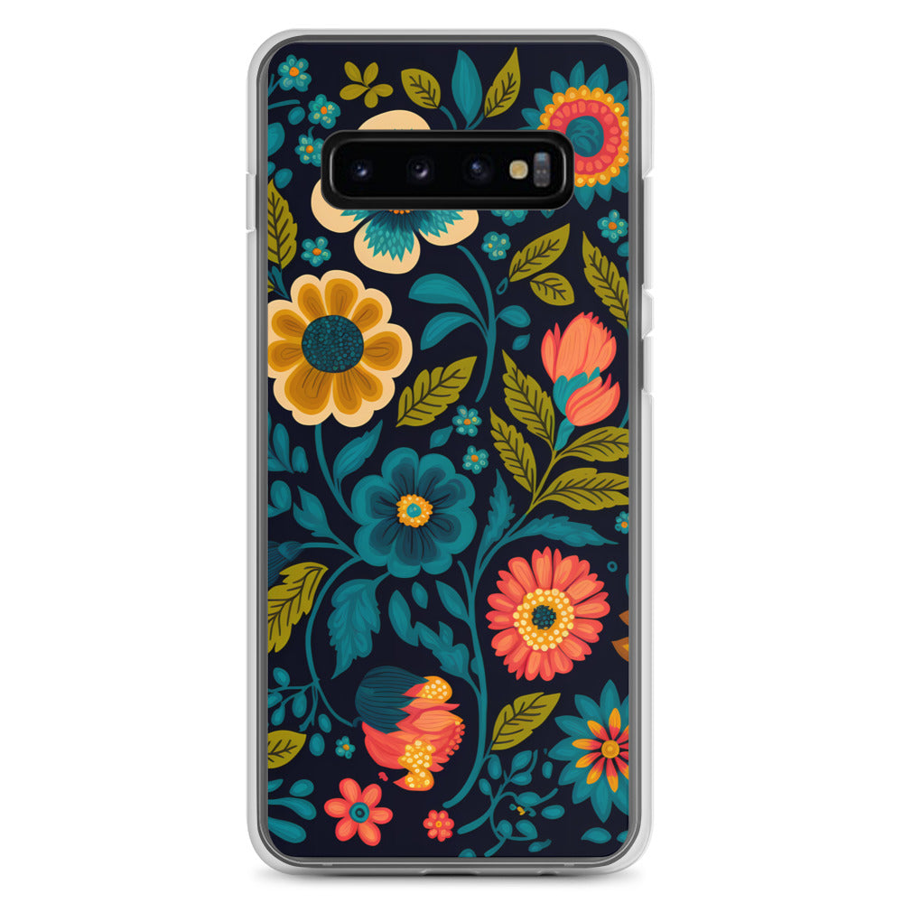 Samsung Case - Bright Mixed Blossoms