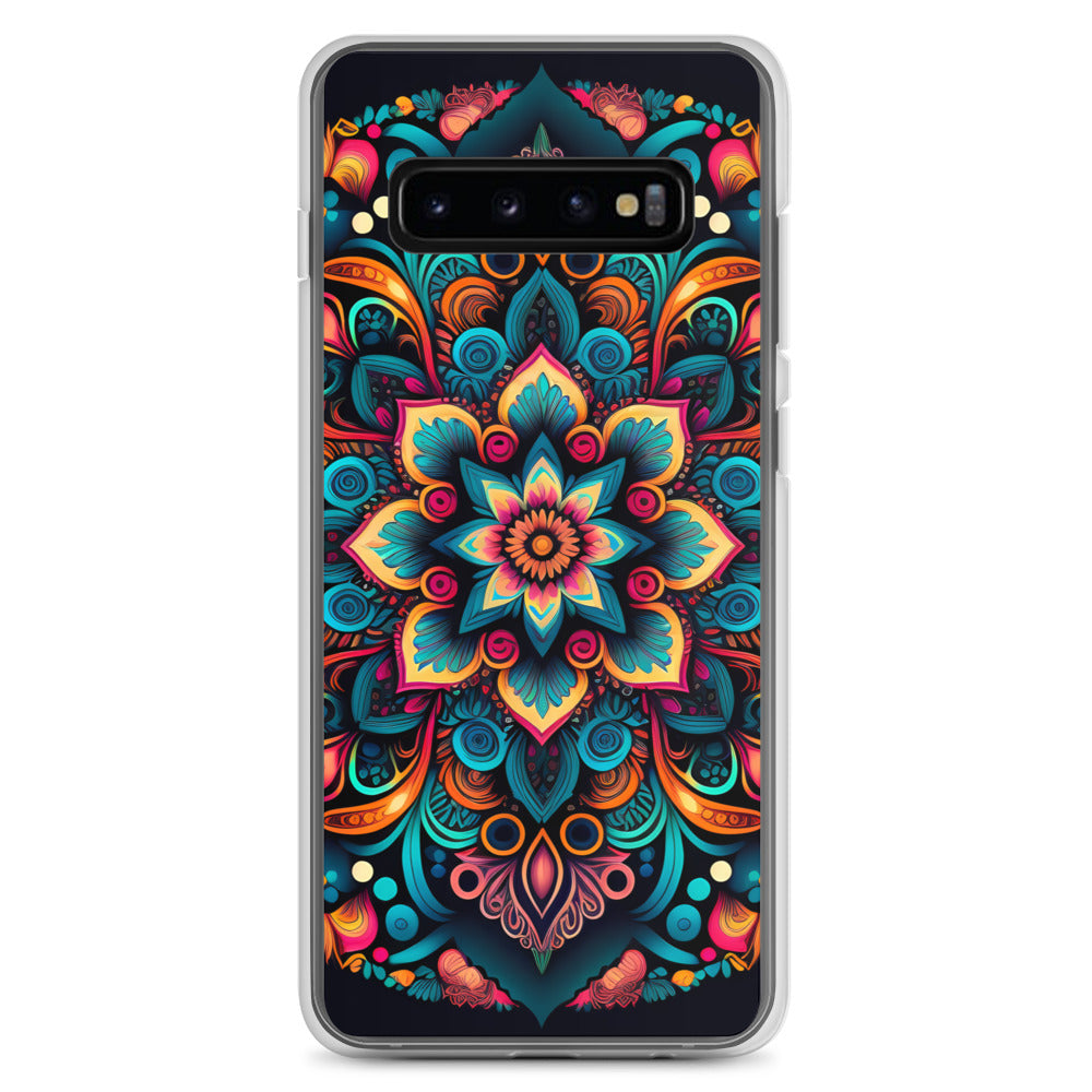 Samsung Case - Neon Mandala