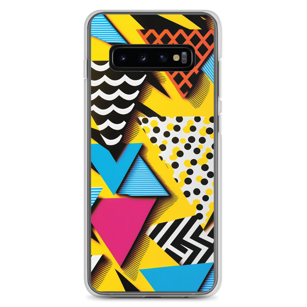 Samsung Case - Bright 80s Pattern