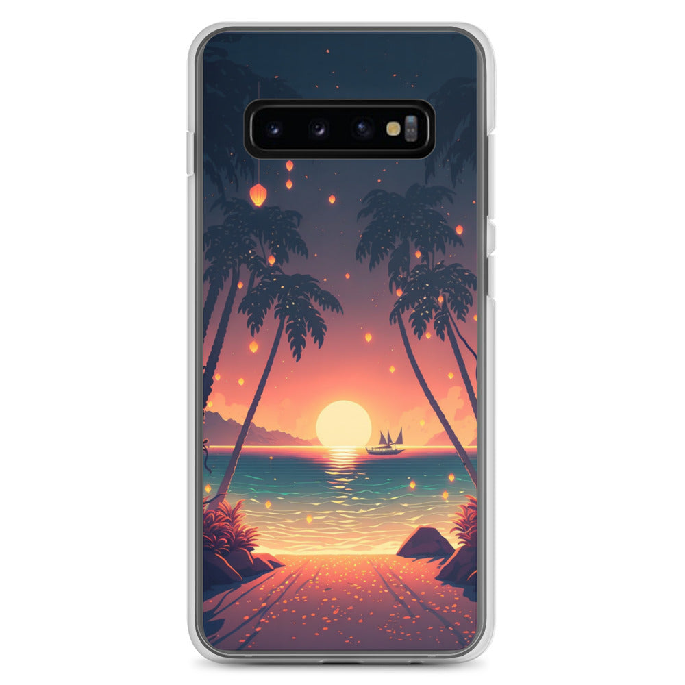 Samsung Case - Dancing Lights at Sunset