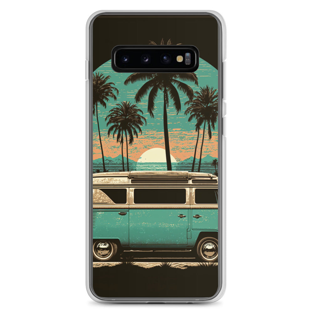 Samsung Case - Teal Beach Camper
