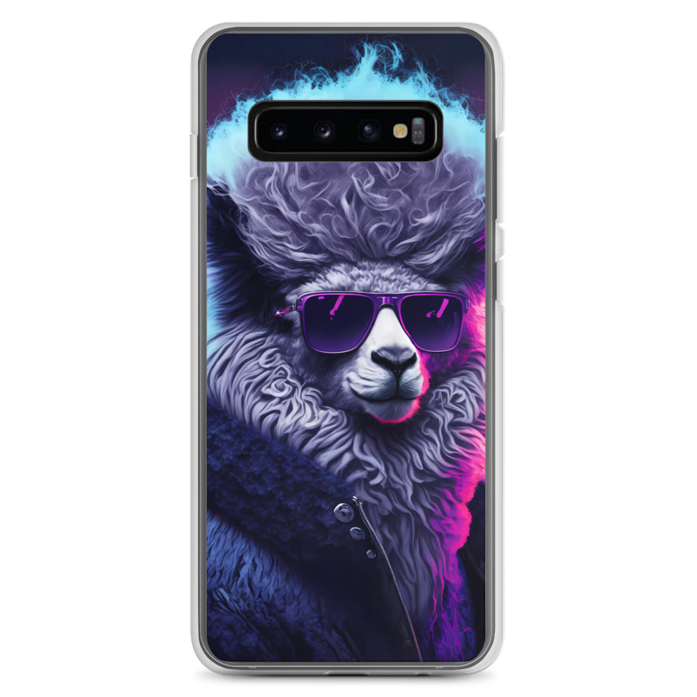 Samsung Case - Synthwave Punk Llama