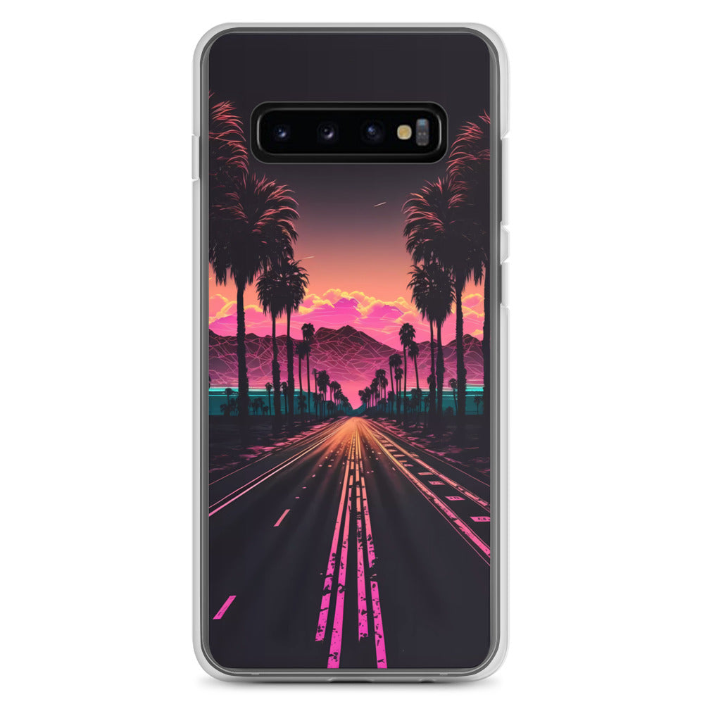 Samsung Case - Synthwave Highway