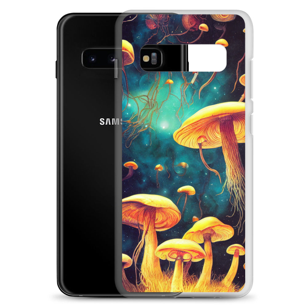 Samsung Phone Case - Mushrooms in Space