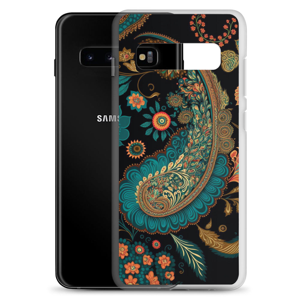 Samsung Case - Paisley Feather