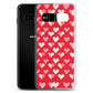 Samsung Case - Red and Pink Hearts