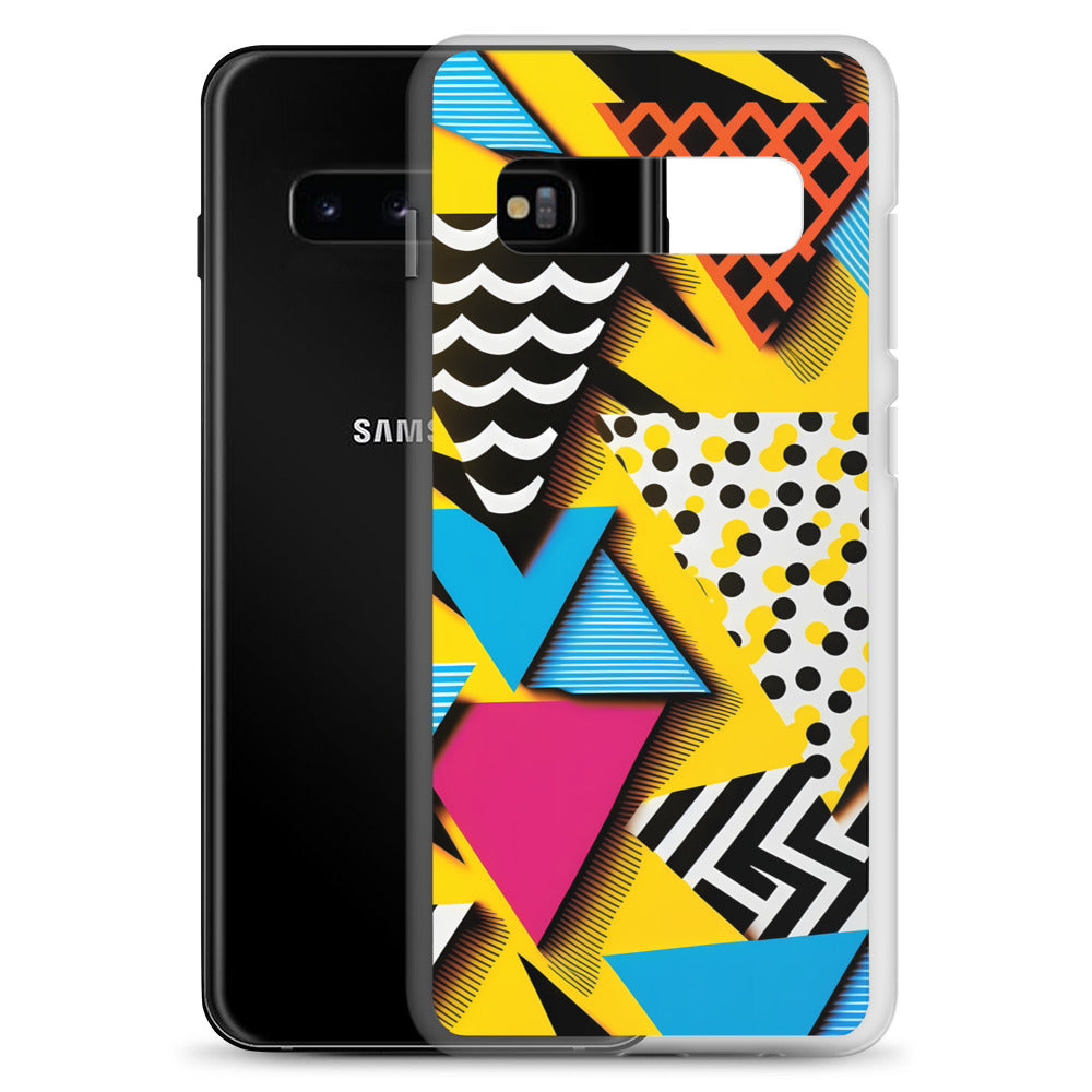 Samsung Case - Bright 80s Pattern