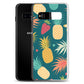 Samsung Case - Pineapples on Aqua