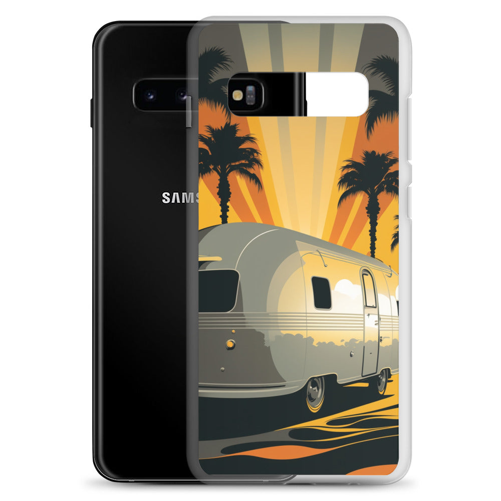 Samsung Case - Sunset Rays and Camper