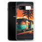 Samsung Case - Turquoise Camper at Beach Sunset