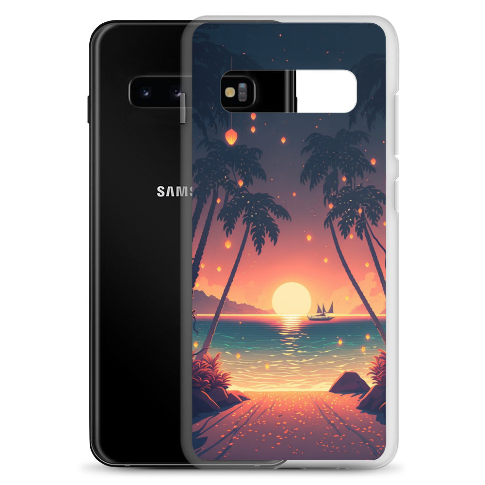 Samsung Case - Dancing Lights at Sunset