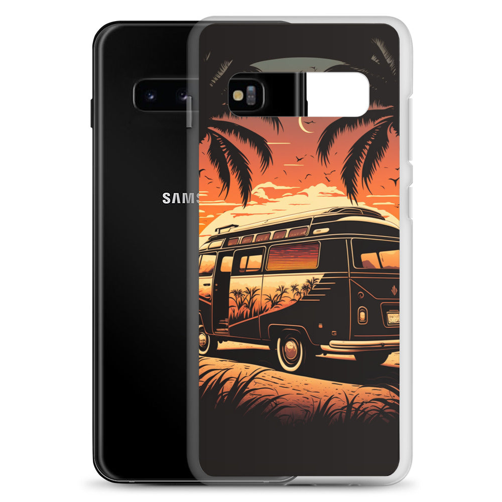 Samsung Case - Sunset Beach Camper